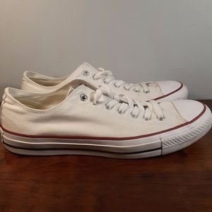 Unisex Chuck Taylor All Star Low Top White Sneakers